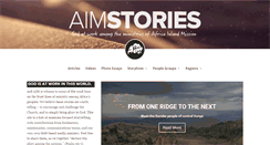 Desktop Screenshot of aimstories.com